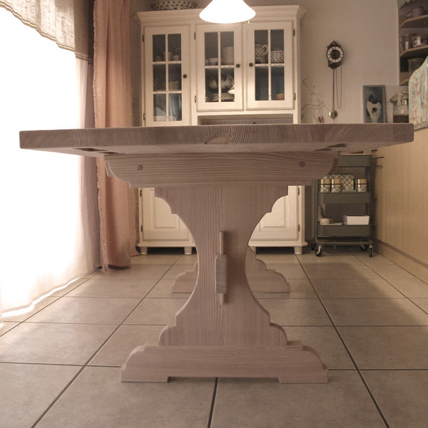 Massivholztisch Mondholz Lärche